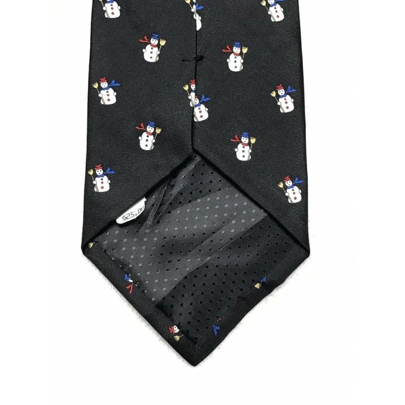 John Hill Executive Collection Snowman Christmas Novelty Tie Necktie - Picture 5 of 6